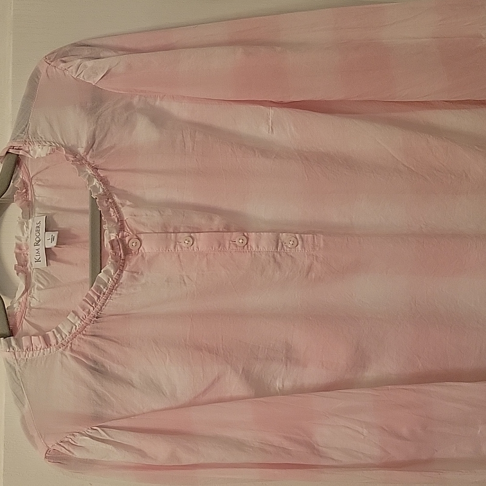 Kim Rogers Buffalo Check Top
